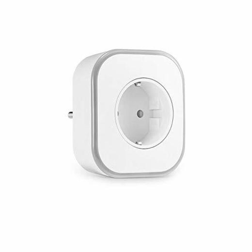 WiFi Smart Socket EU-Plug Enchufe de control remoto Luz LED RGB Interruptor