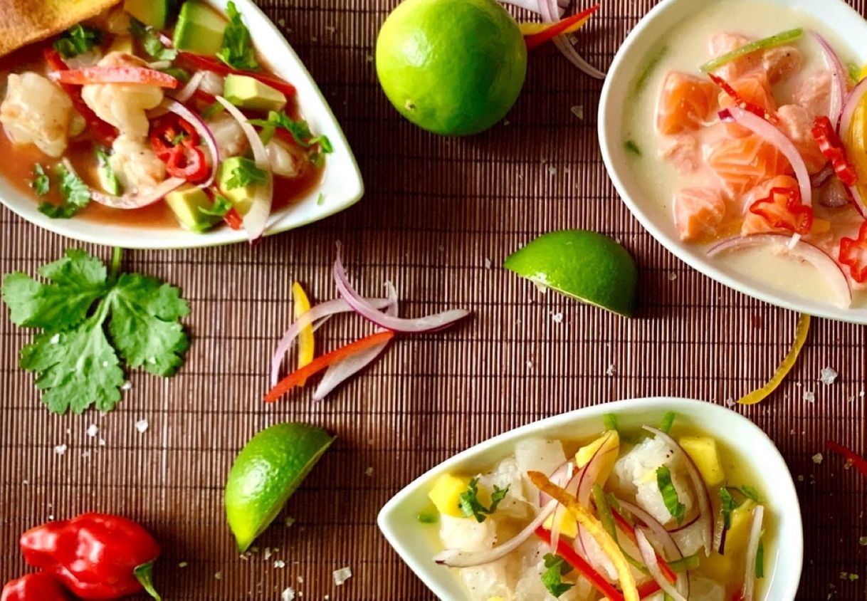 Social Trio de ceviche 