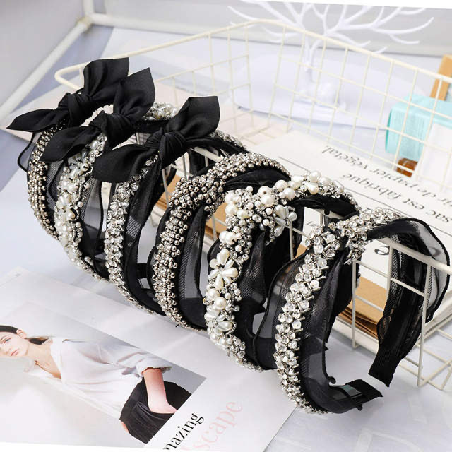 Product Diademas con perlas y piedras 