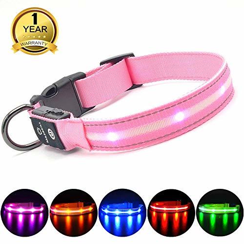 Producto MASBRILL Collar de Perro Recargable de Seguridad LED