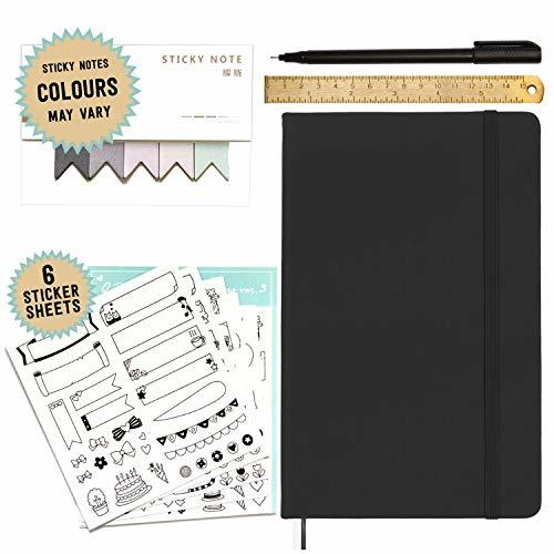 Product Stationery Island Cuaderno punteado A5 con accesorios