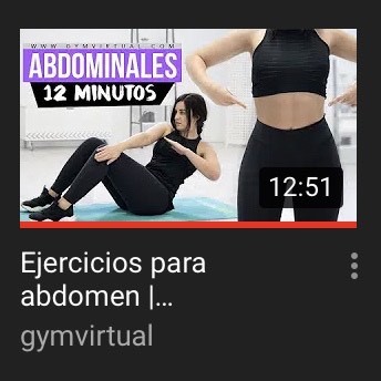 Ejercicios para abdomen 