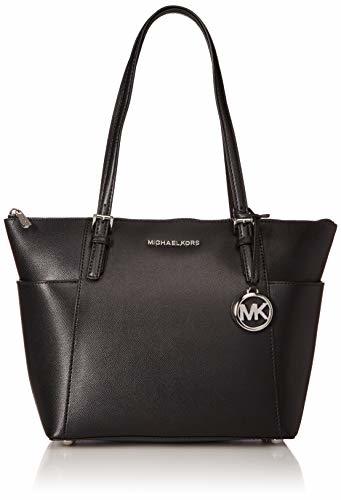 Fashion Michael Kors Jet Set Item, Bolso Totes para Mujer, Negro