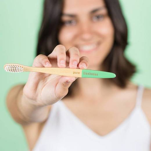 Cepillo de dientes bambu