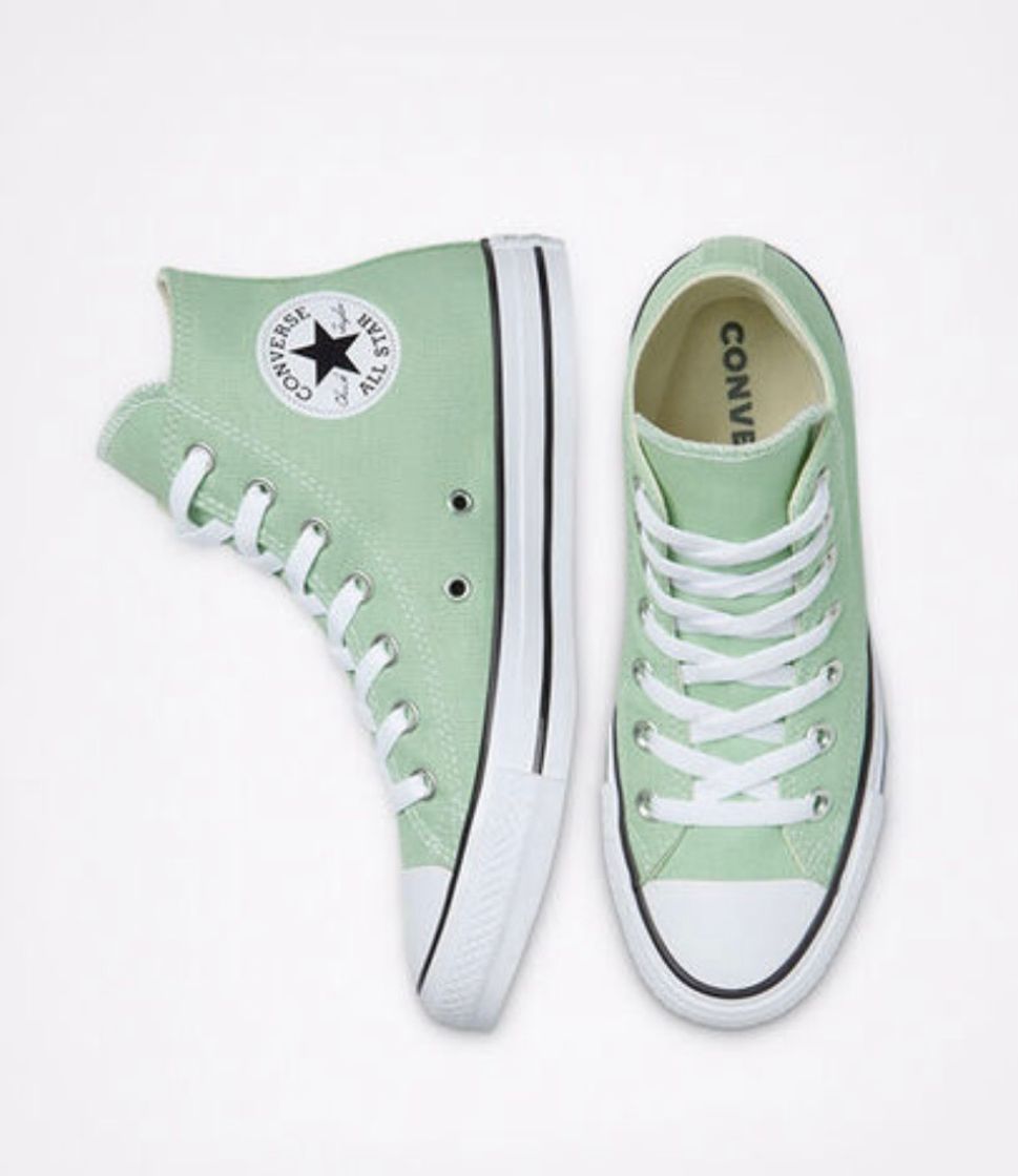 Fashion Converse verdes All Star