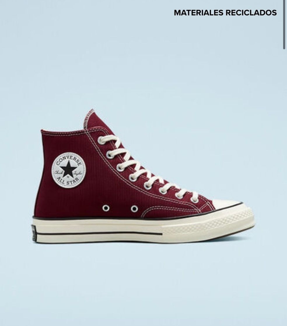 Fashion Converse suela alta Burdeos