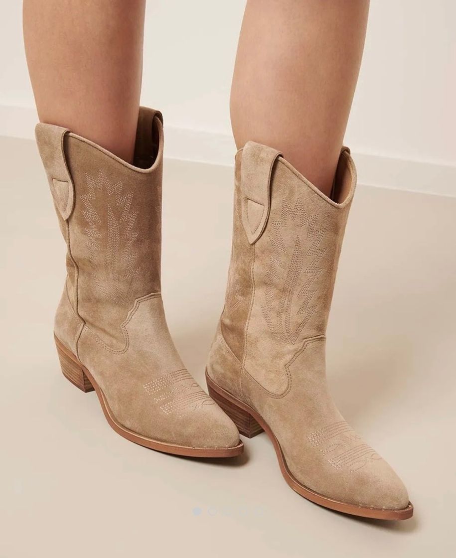 Fashion Botas cowboy Brownie