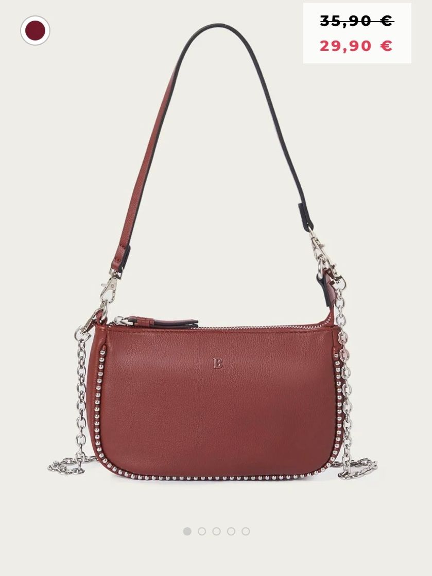 Fashion Bolso nati bolitas Brownie