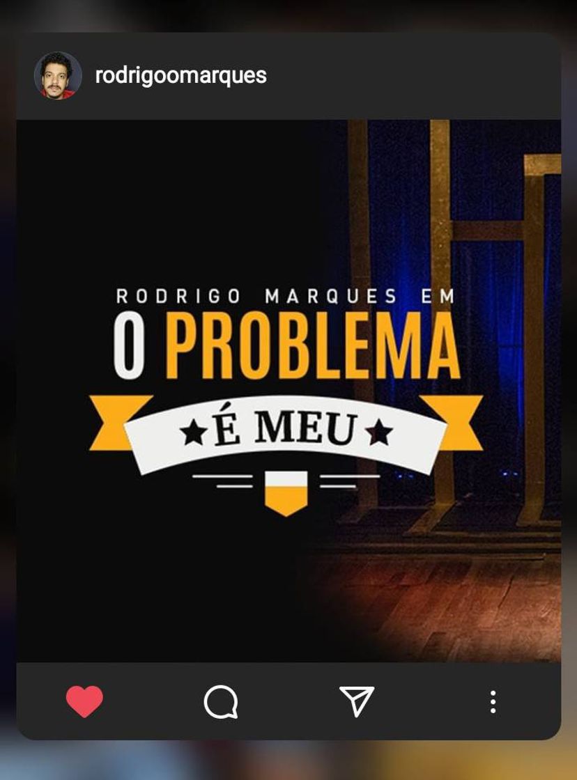 Moda Rodrigo Marques- O problema é meu.