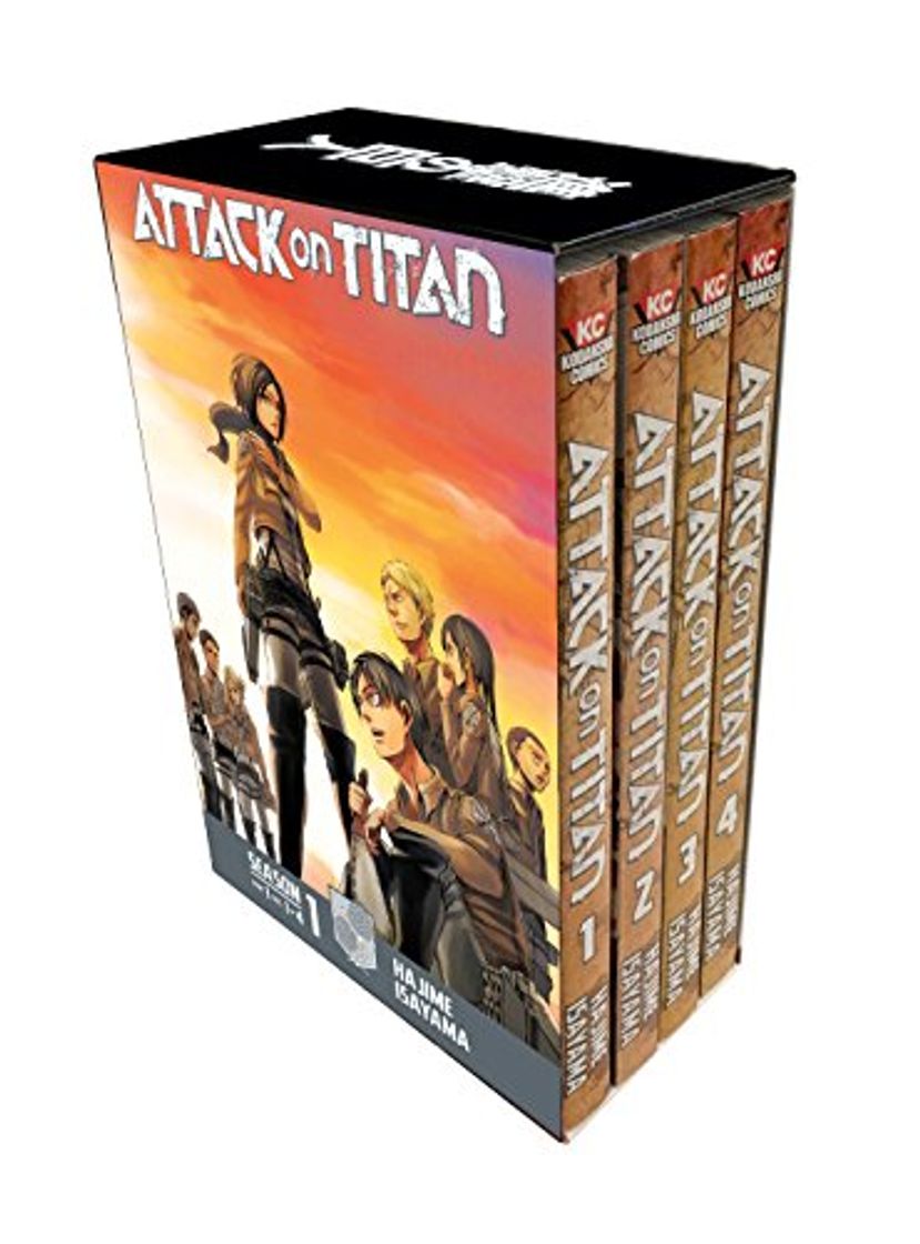 Libros ATTACK ON TITAN SEASON ONE BOX SET PART 01