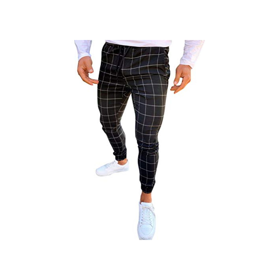 Fashion Tomwell Pantalón para Hombre Chino Casual Jogging Slim Fit Largos Deportivos Jogger