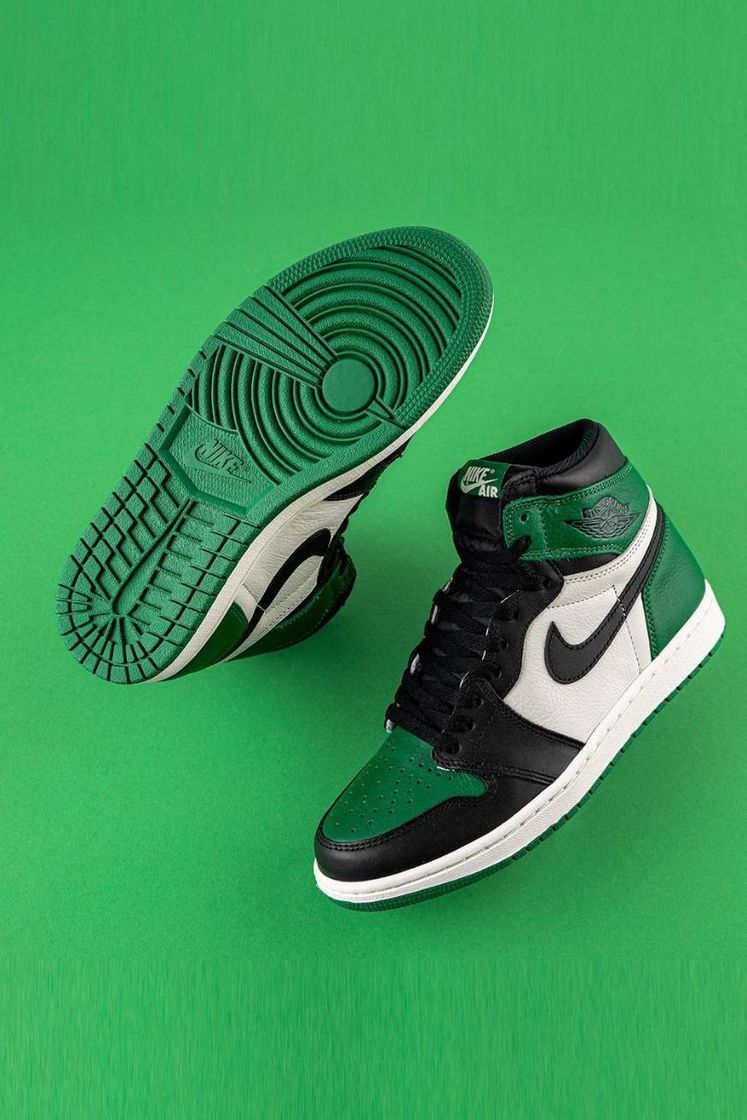 Moda Air Jordan 1 Retro High OG "Pine Green"