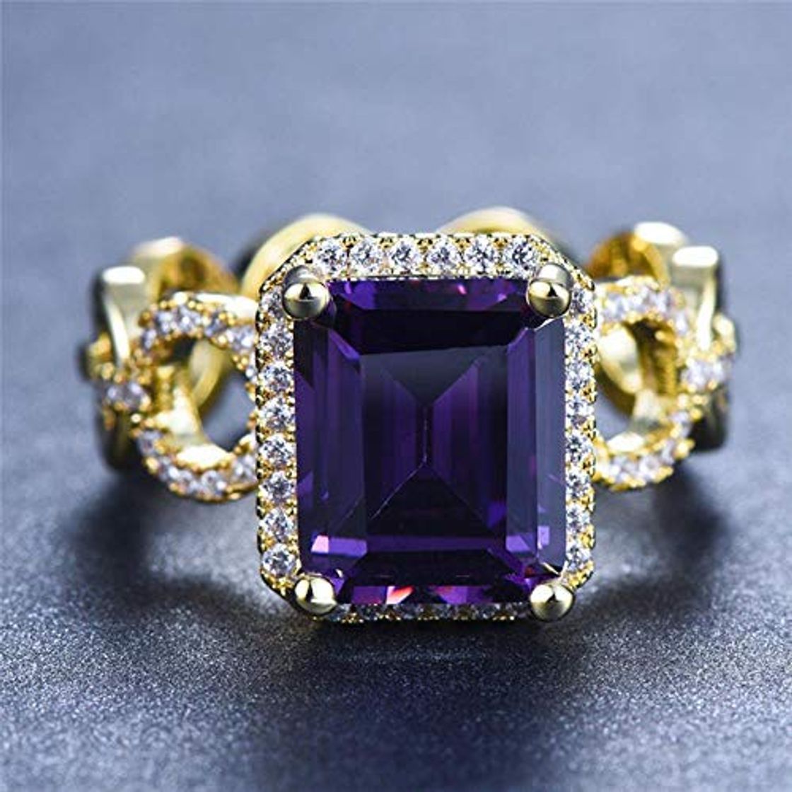 Social ShAwng 2019 Novas Mulheres Grandes Faixas de Casamento Do Ouro Amarelo Anel