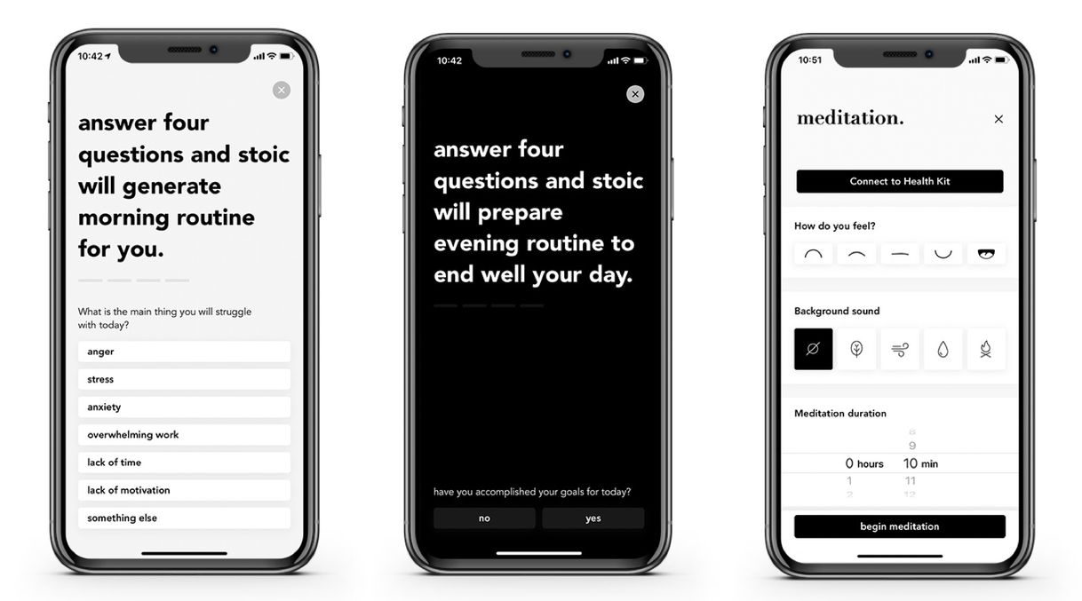 App ‎stoic. daily self-care journal | App Store