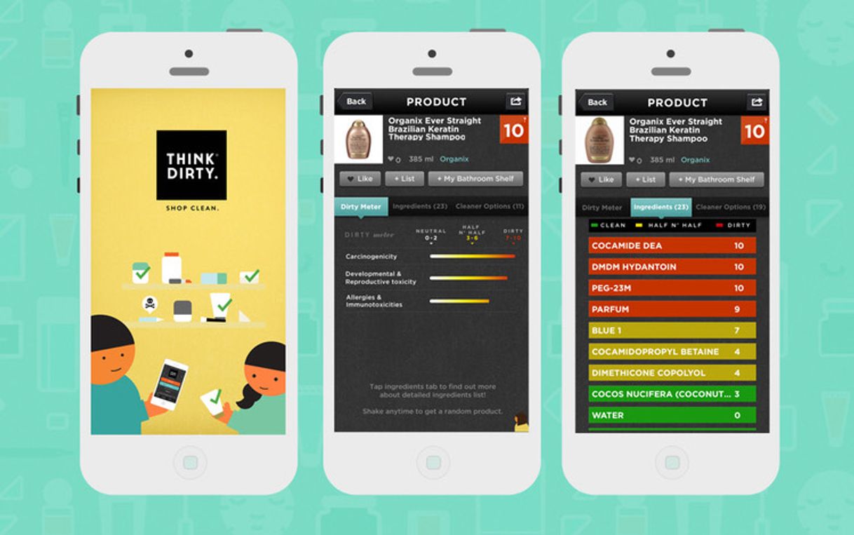 App ‎Think Dirty – Shop Clean | App Store