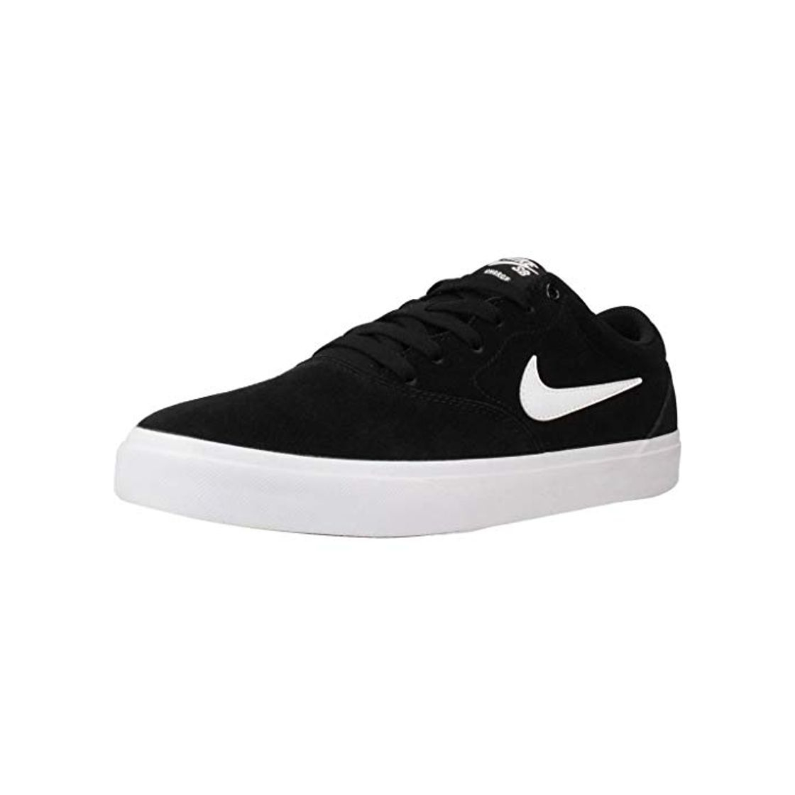 Moda Nike SB Charge Suede, Zapato para Caminar Hombre, Black