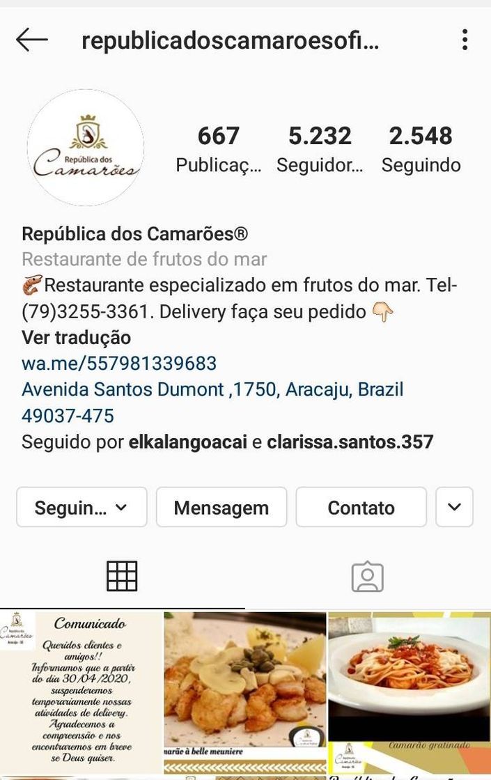 Restaurants República dos Camarões