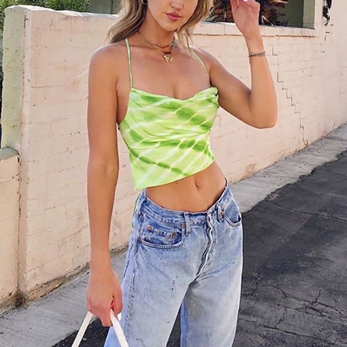 Fashion Top tie dye 💚🌿