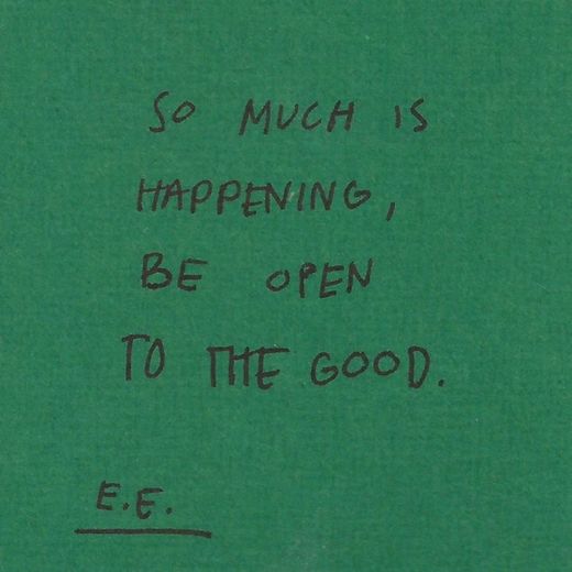 Be open to be good 🌿