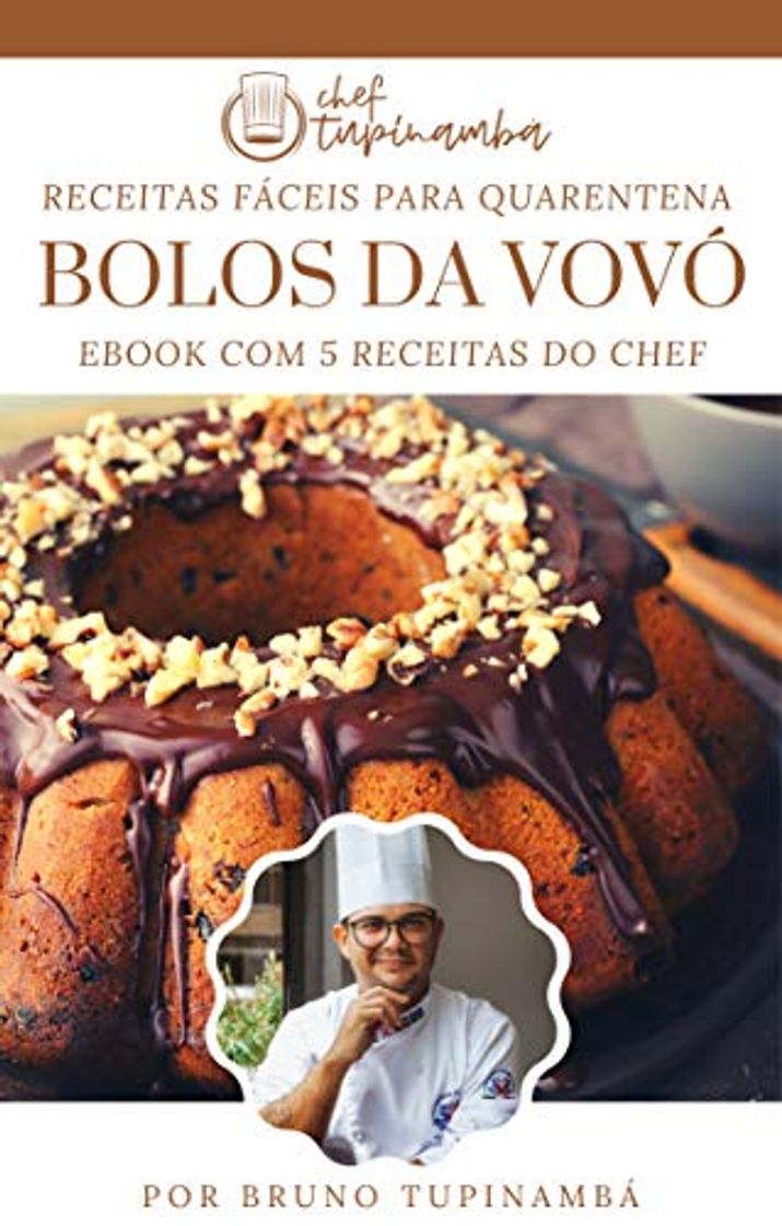 Book BOLOS DA VOVÓ: RECEITAS FÁCEIS PARA QUARENTENA - VOL 01