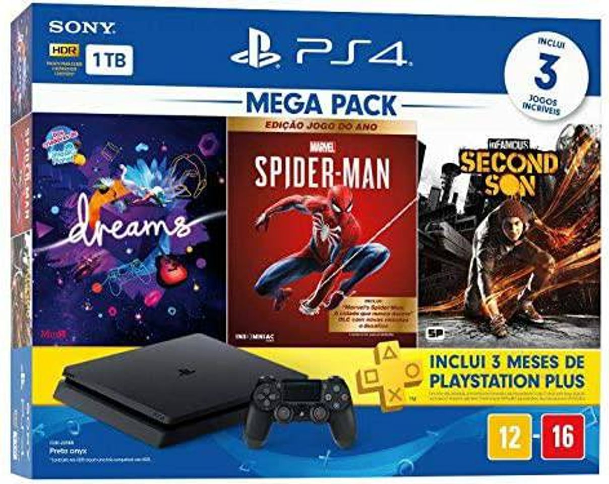 Videogames Console Playstation 4 Mega Pack