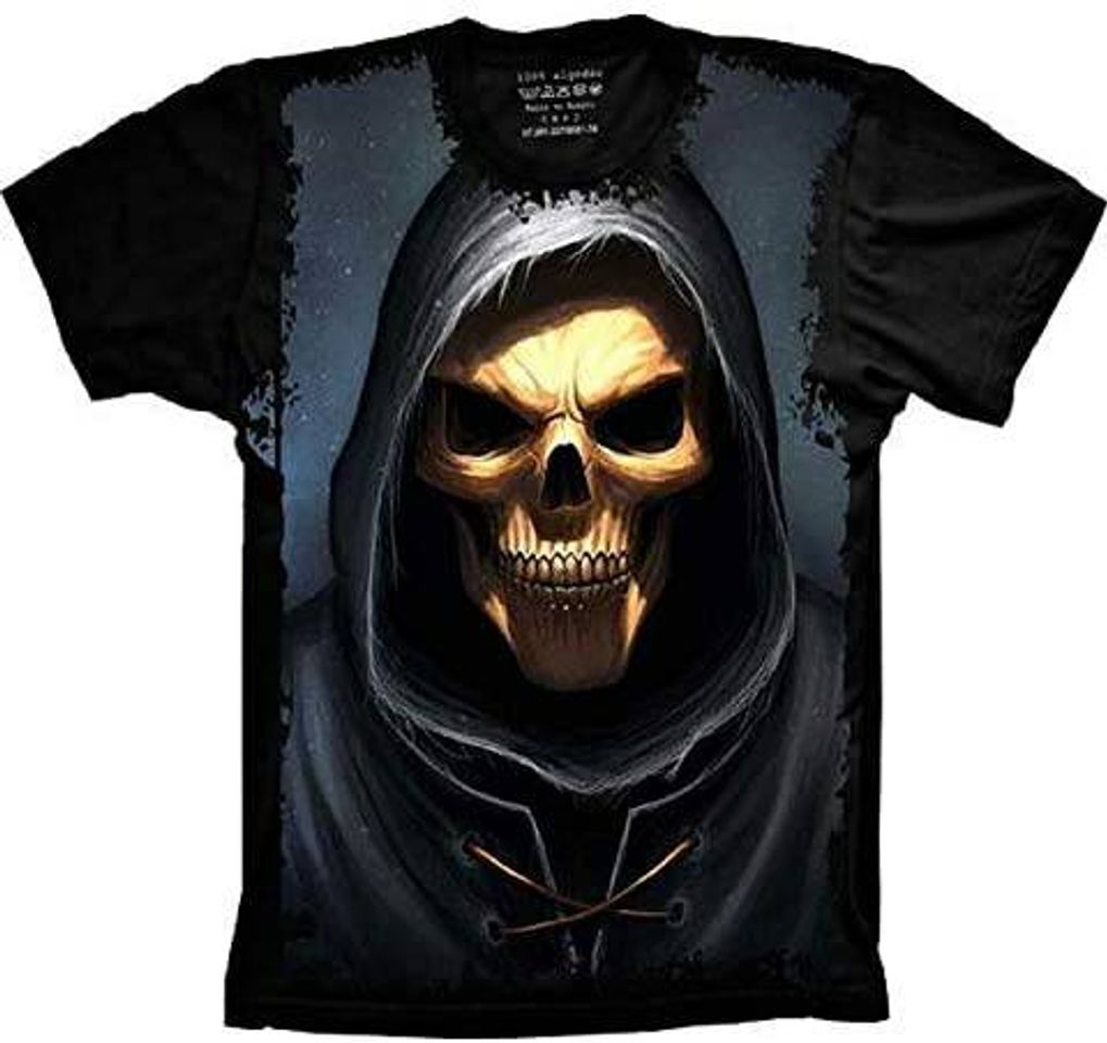 Fashion Camisa Skull Caveira Ghost