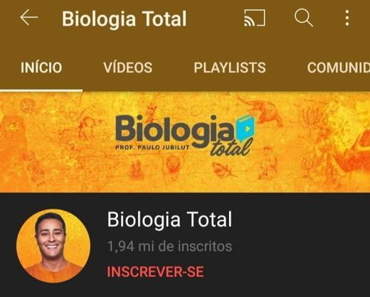 Biologia Total - Canal de Biologia