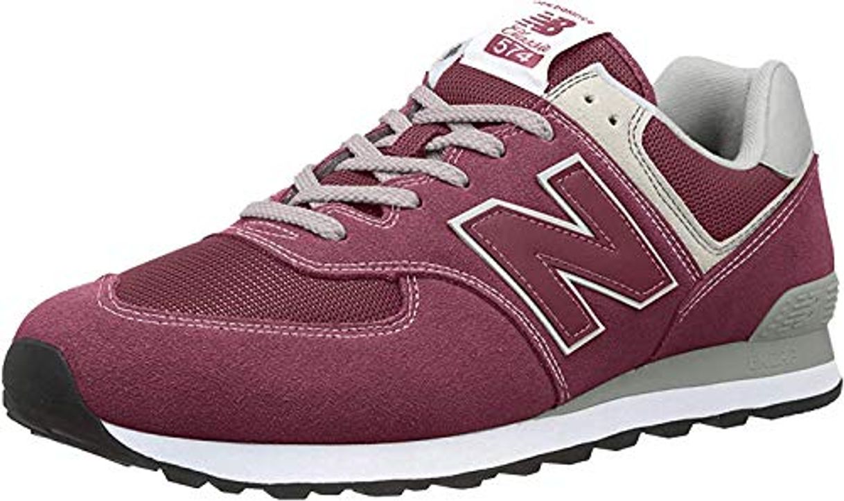 Moda New Balance Hombre 574v2-core Trainers Zapatillas, Rojo