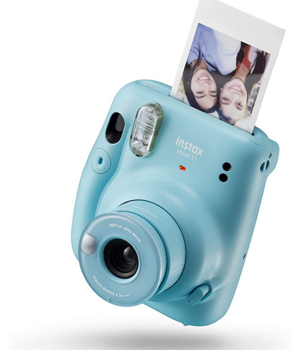 Moda Instax 16654956 Mini 11 - Cámara Instantánea, Sky Blue, Comp