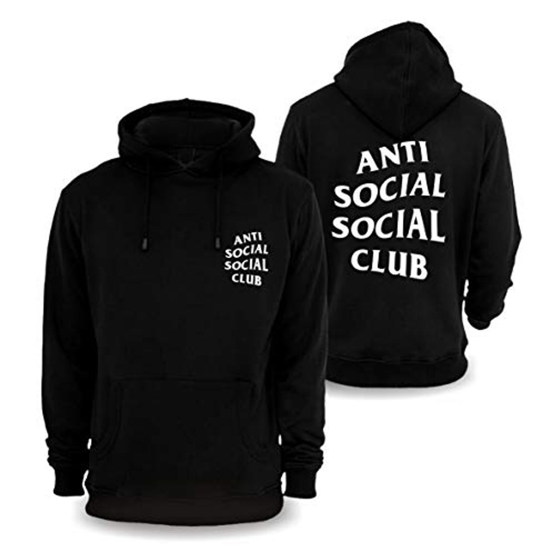 Social Sudadera con capucha de calidad anti social