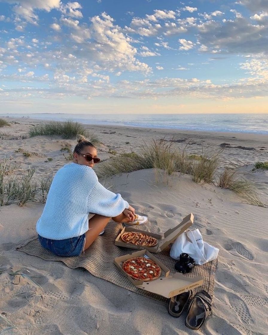 Moda Picnic na praia 