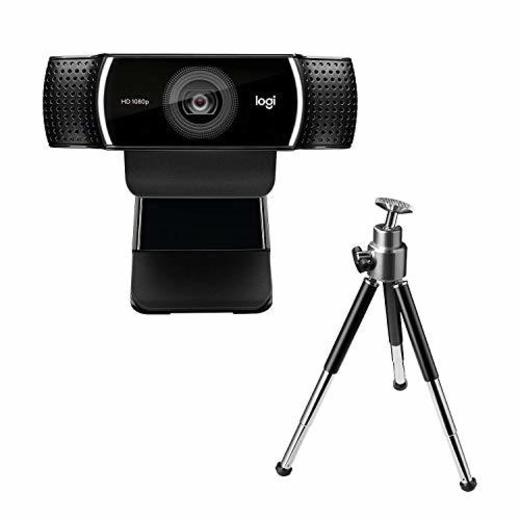 Logitech C922 Pro Stream Webcam, streaming en Full HD 1080p con trípode