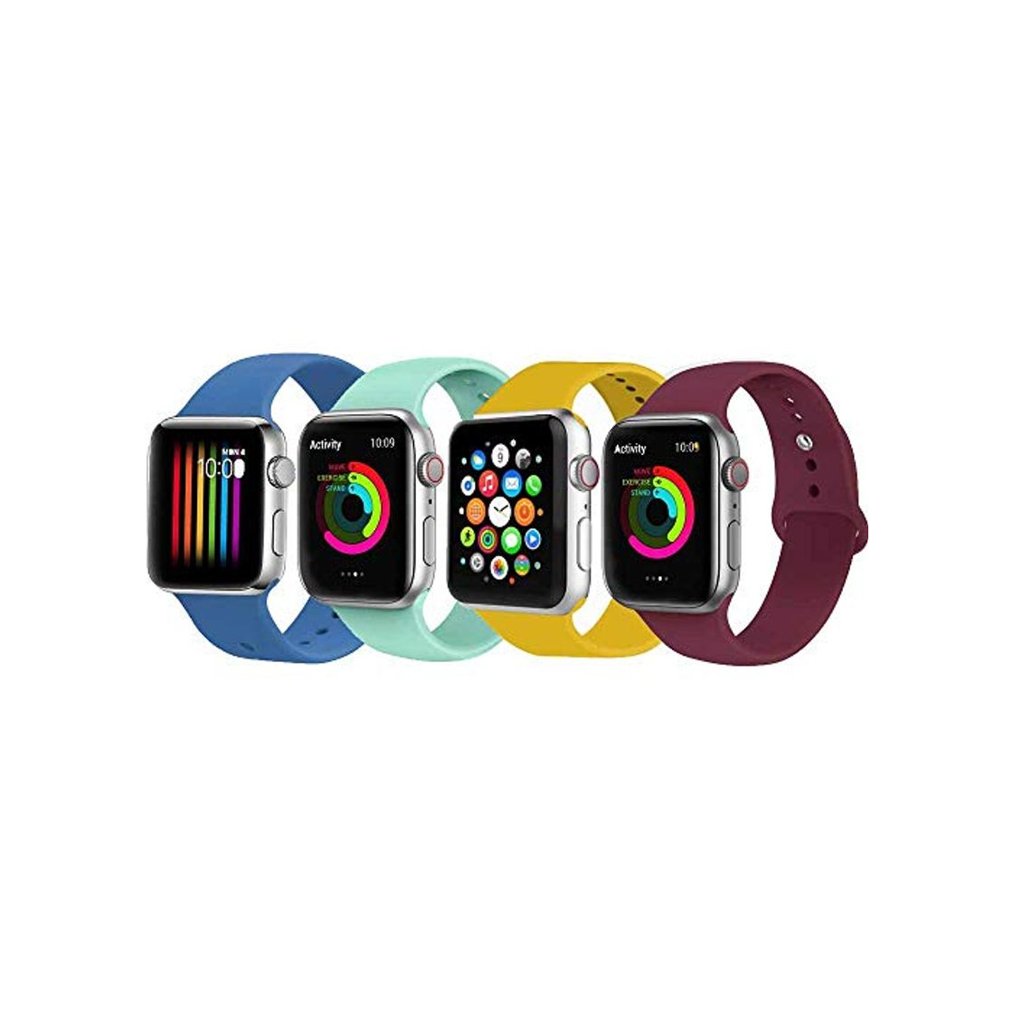 Social VIKATech Correa de Repuesto Compatible con Apple Watch de 44 mm