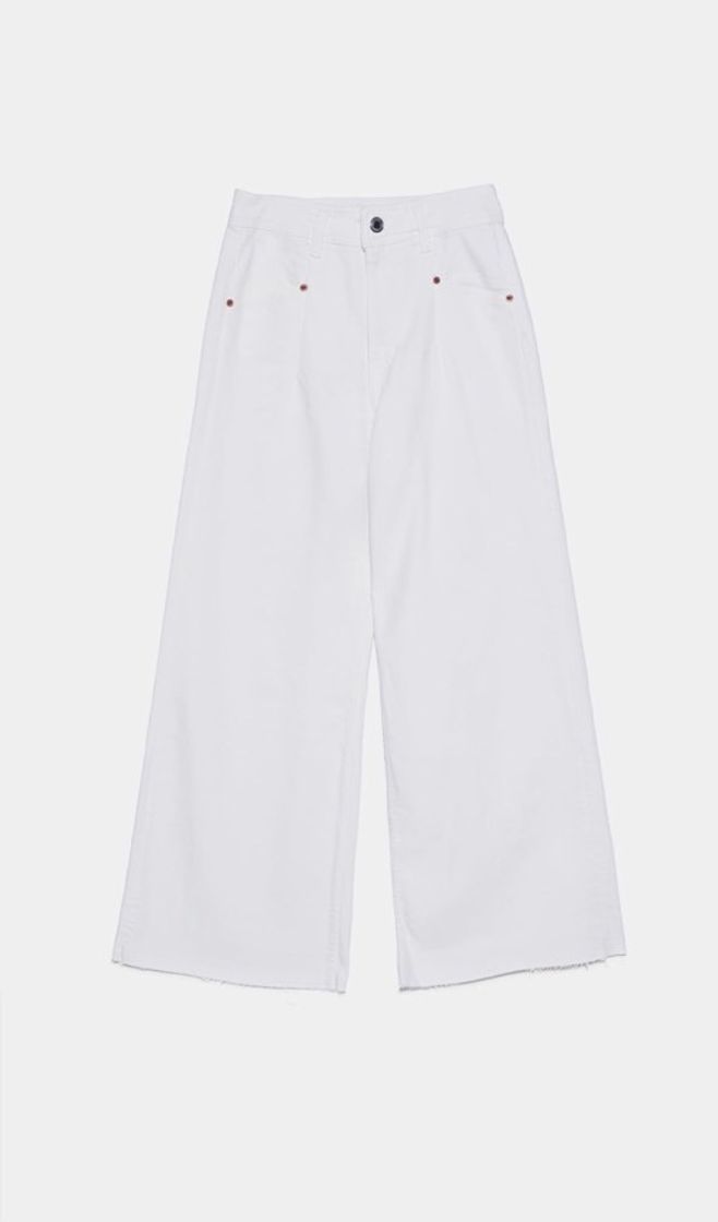 Product Pantalón blanco Zara 