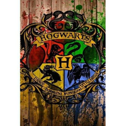 Placa decorativa Hogwarts 