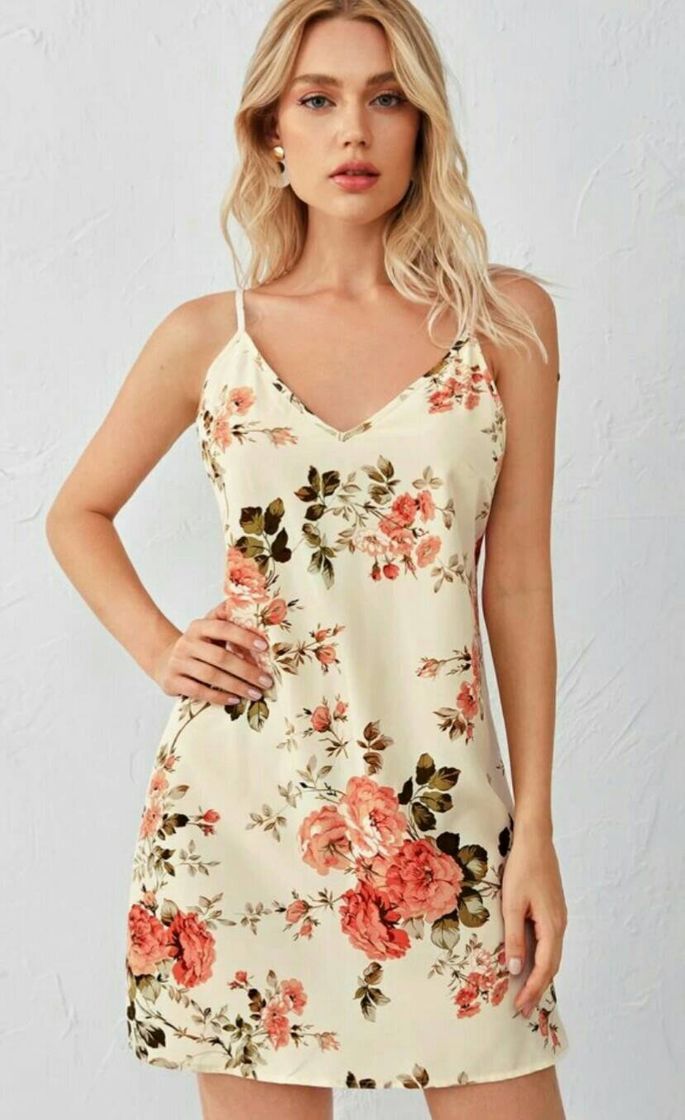 Fashion Vestido con estampado floral 