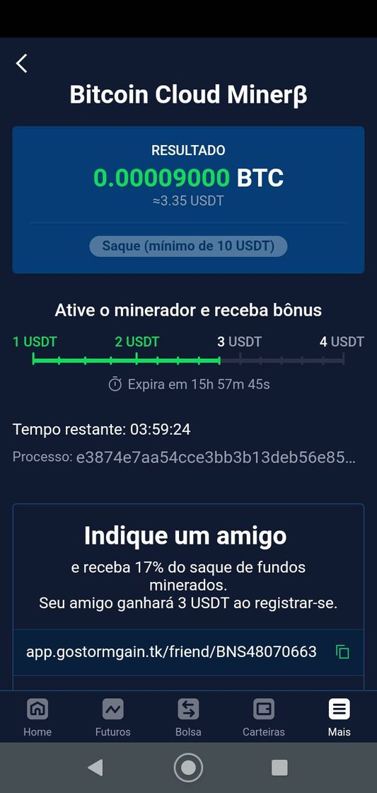 Fashion Minerador de criptomoedas muito bom