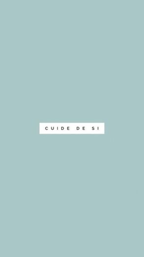 cuide de si