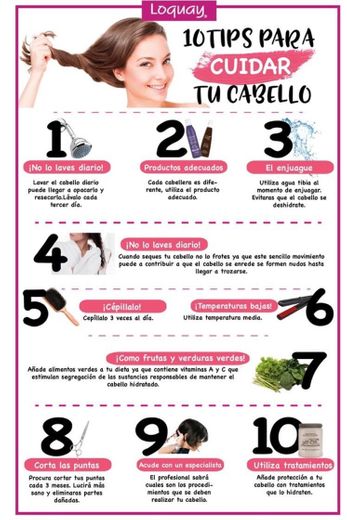 Tips cuidado de tu cabello