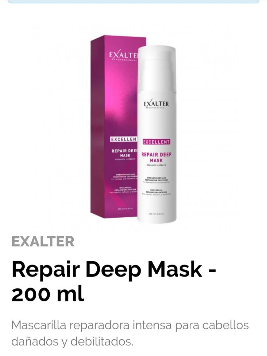 Fashion Repair deep mask