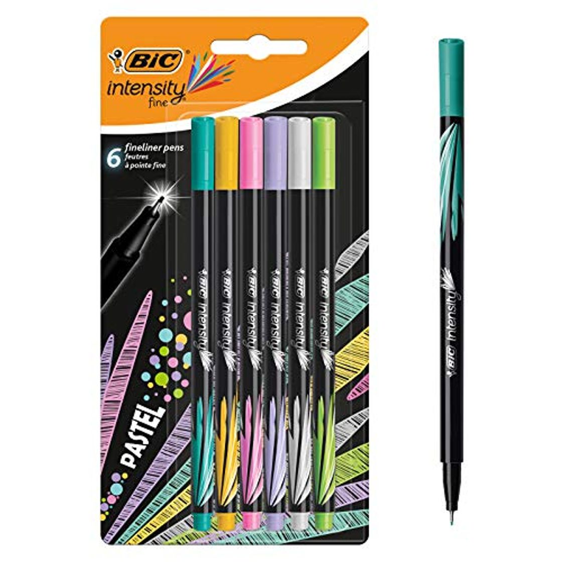 Product BIC Intensity - Pack de 6 rotuladores de punta fina