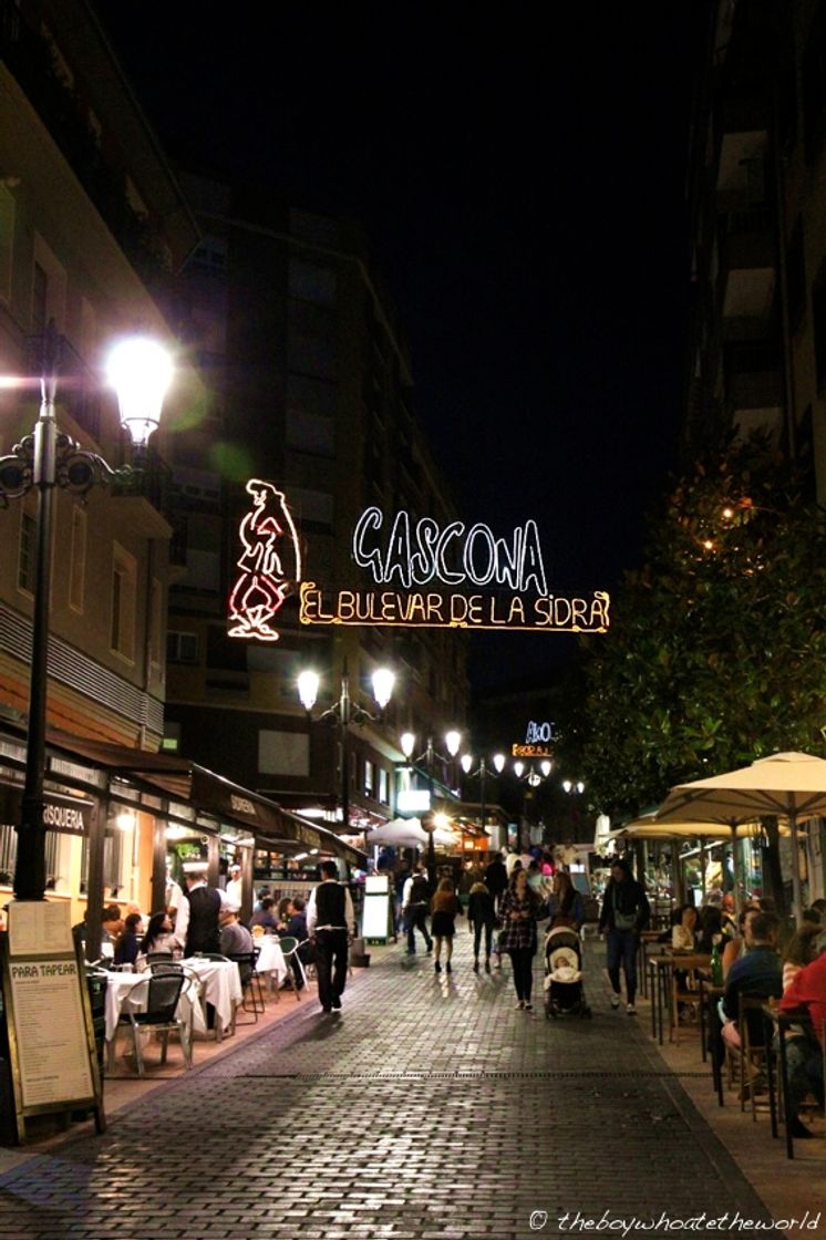 Place GASCONA, el bulevar de la sidra