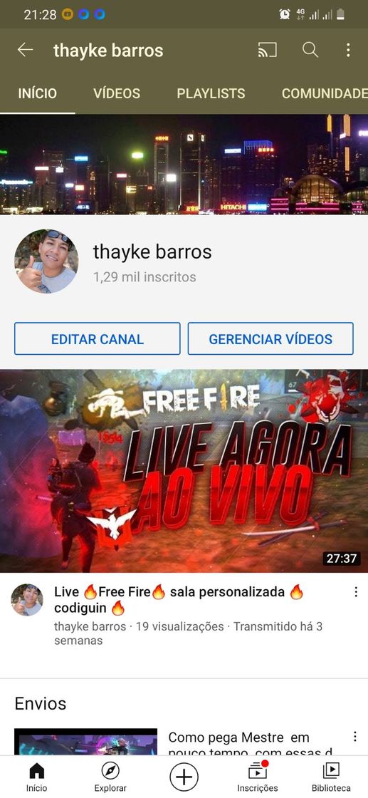 Fashion Thayke Barros  meu canal do YouTube  quem quiser ir lá conhe