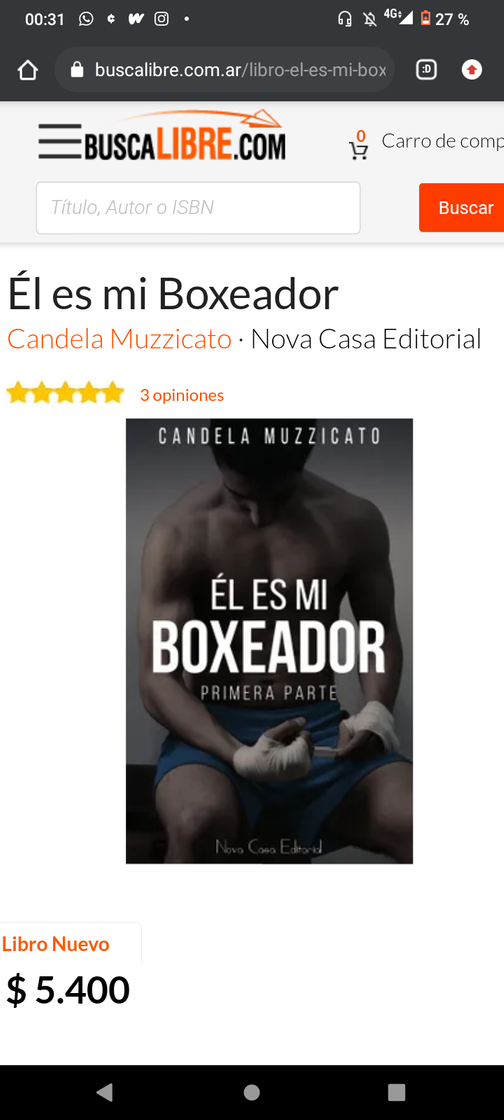 Fashion Libro Él es mi Boxeador, Candela Muzzicato, ISBN 9788416942787 ...