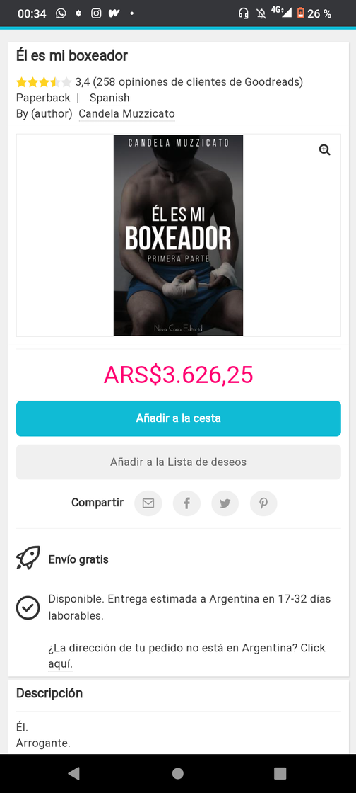 Fashion Bookdepository en Argentina ( Pero también en otros países) 