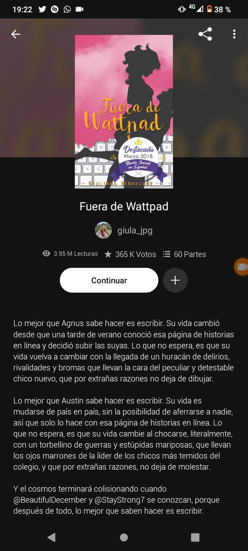 Moda Fuera de wattpad