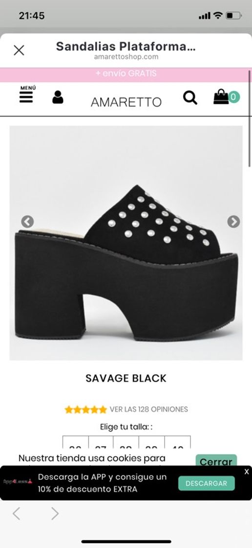 Fashion Savage Black