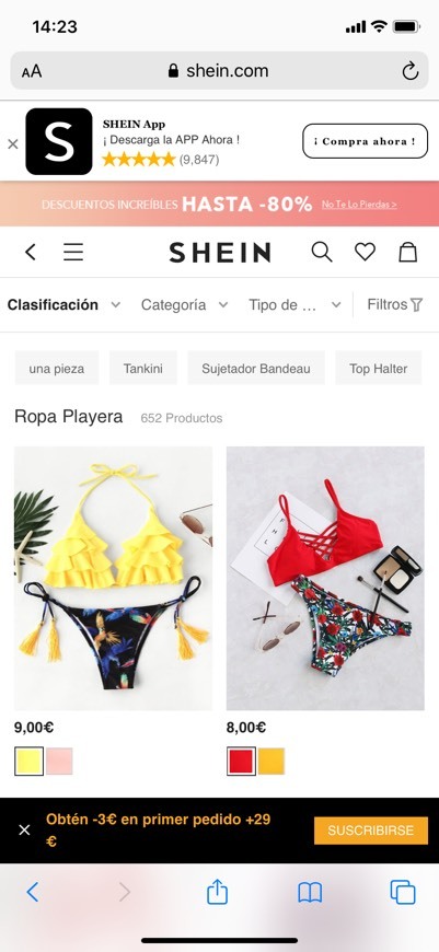 Products Bikinis Shein