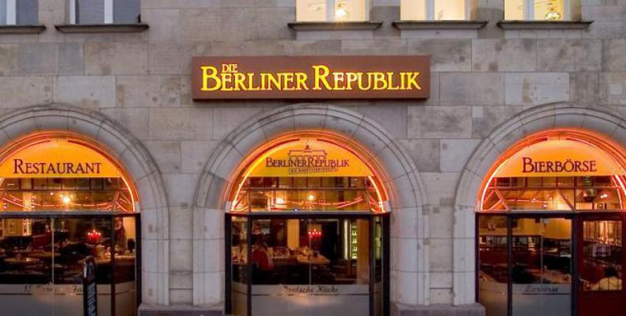 Restaurants Berliner Republik