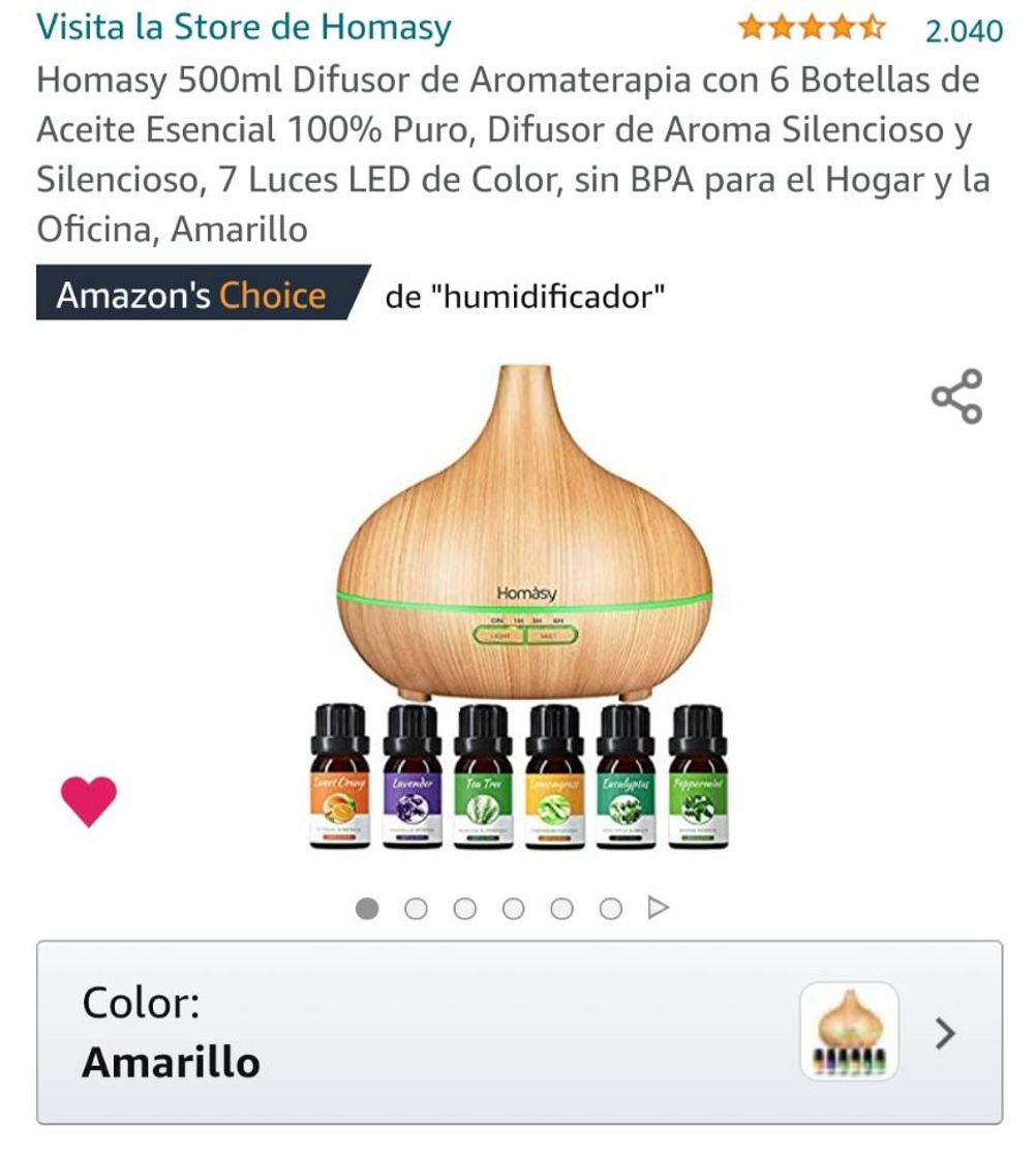 Moda Difusor de aromas